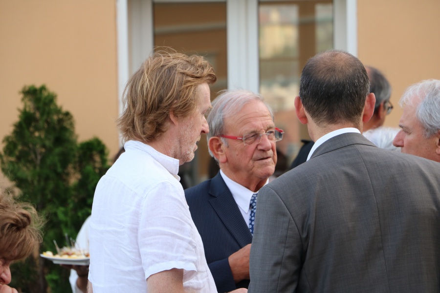 François Crépeaux vice-président de la SDM en compagnie du sénateur JP Leleux